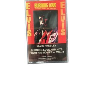 Pre Owned Music Cassette Elvis Presley Burning Love And Hits From His Movies Vol
